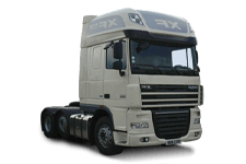 Car Hire Bournemouth - 44 Tonne Sleeper Truck - Truck hire Bournemouth