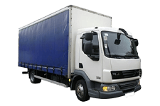 Car Hire Bournemouth - 7.5 Tonne Curtain Side Truck - Truck hire Bournemouth