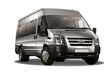 Car Hire Bournemouth - Special Ford Minibus LITE - Accommodating 17 - Minibus hire Bournemouth